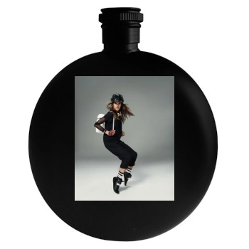 Alessandra Ambrosio Round Flask