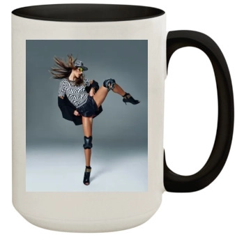 Alessandra Ambrosio 15oz Colored Inner & Handle Mug