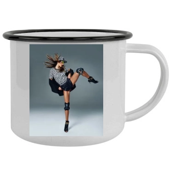 Alessandra Ambrosio Camping Mug