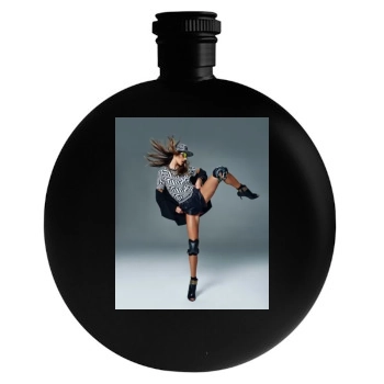 Alessandra Ambrosio Round Flask