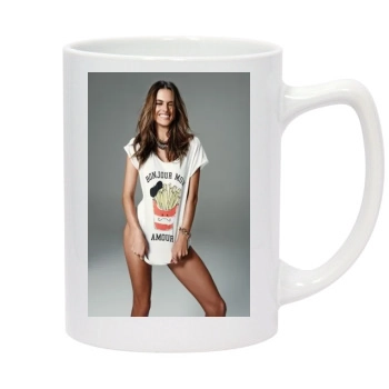 Alessandra Ambrosio 14oz White Statesman Mug