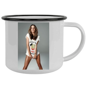 Alessandra Ambrosio Camping Mug