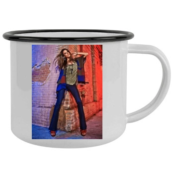 Alessandra Ambrosio Camping Mug