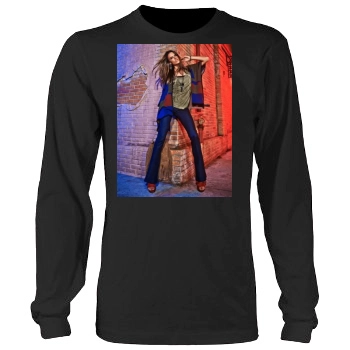 Alessandra Ambrosio Men's Heavy Long Sleeve TShirt