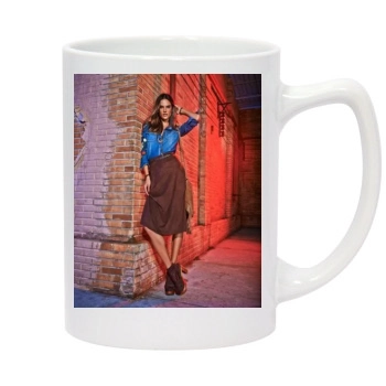 Alessandra Ambrosio 14oz White Statesman Mug