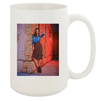 Alessandra Ambrosio 15oz White Mug