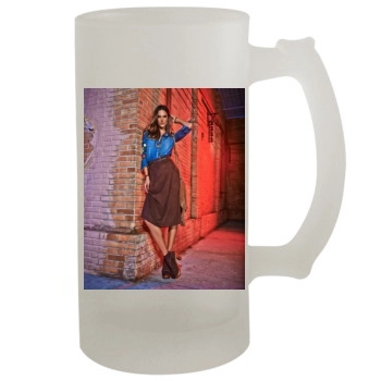 Alessandra Ambrosio 16oz Frosted Beer Stein