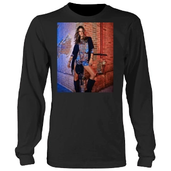 Alessandra Ambrosio Men's Heavy Long Sleeve TShirt