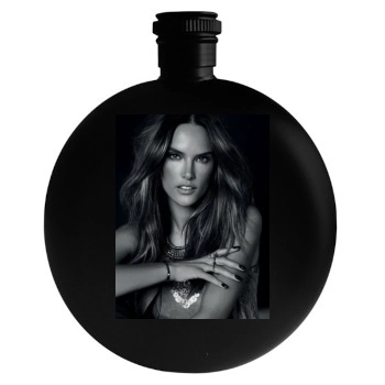 Alessandra Ambrosio Round Flask