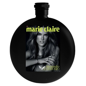 Alessandra Ambrosio Round Flask