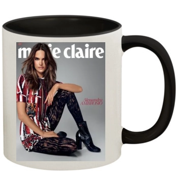 Alessandra Ambrosio 11oz Colored Inner & Handle Mug