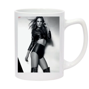 Alessandra Ambrosio 14oz White Statesman Mug