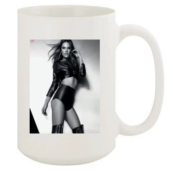 Alessandra Ambrosio 15oz White Mug