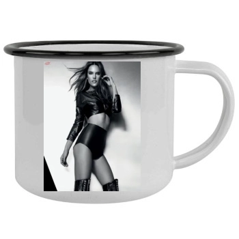 Alessandra Ambrosio Camping Mug