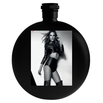 Alessandra Ambrosio Round Flask