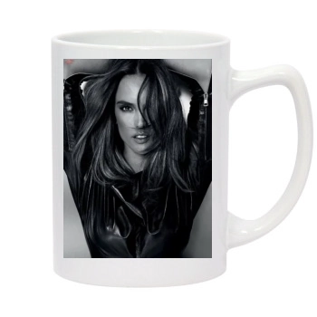 Alessandra Ambrosio 14oz White Statesman Mug