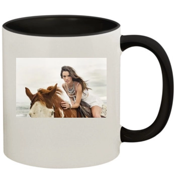 Alessandra Ambrosio 11oz Colored Inner & Handle Mug