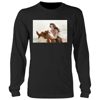 Alessandra Ambrosio Men's Heavy Long Sleeve TShirt