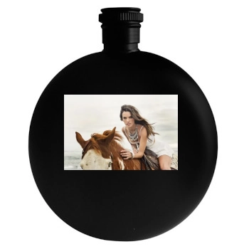 Alessandra Ambrosio Round Flask