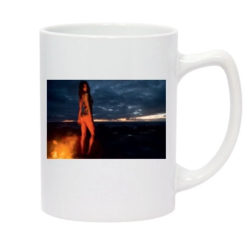 Alessandra Ambrosio 14oz White Statesman Mug