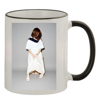 Alexis Bledel 11oz Colored Rim & Handle Mug