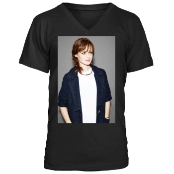 Alexis Bledel Men's V-Neck T-Shirt