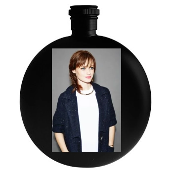 Alexis Bledel Round Flask