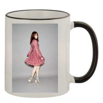 Alexis Bledel 11oz Colored Rim & Handle Mug