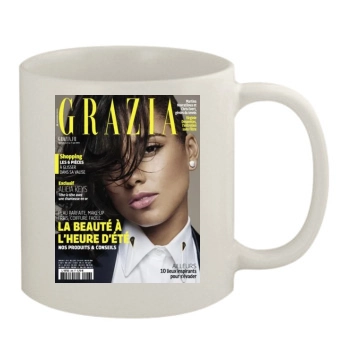 Alicia Keys 11oz White Mug