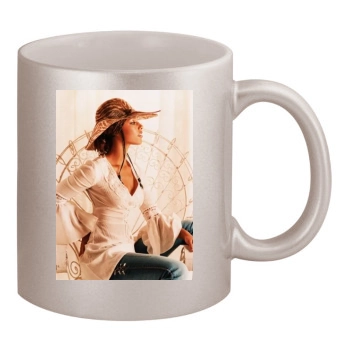 Alicia Keys 11oz Metallic Silver Mug