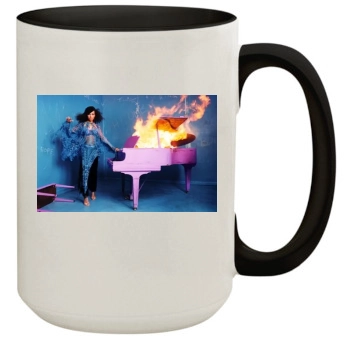 Alicia Keys 15oz Colored Inner & Handle Mug