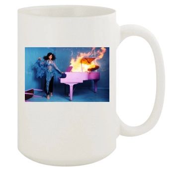 Alicia Keys 15oz White Mug