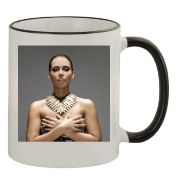 Alicia Keys 11oz Colored Rim & Handle Mug