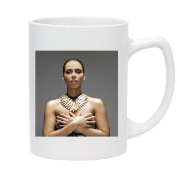 Alicia Keys 14oz White Statesman Mug