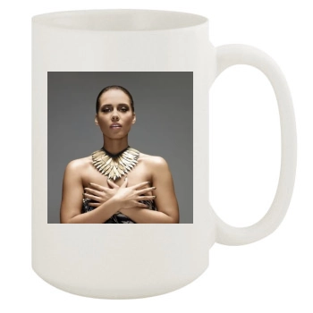 Alicia Keys 15oz White Mug