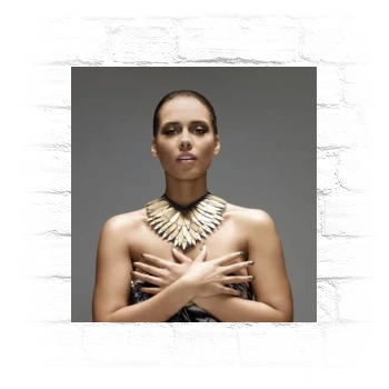 Alicia Keys Metal Wall Art