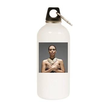 Alicia Keys White Water Bottle With Carabiner