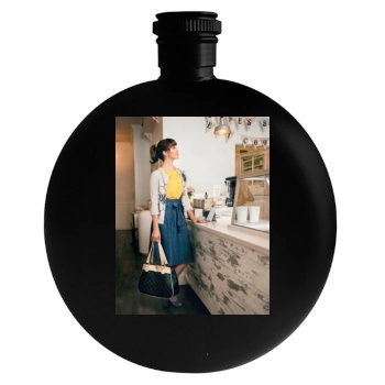 Alyson Stoner Round Flask