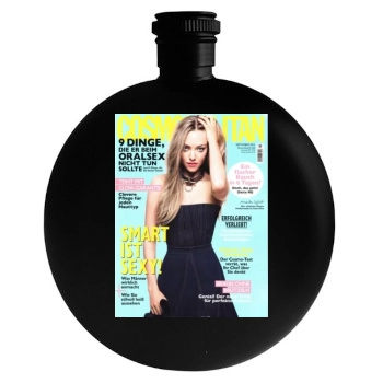 Amanda Seyfried Round Flask