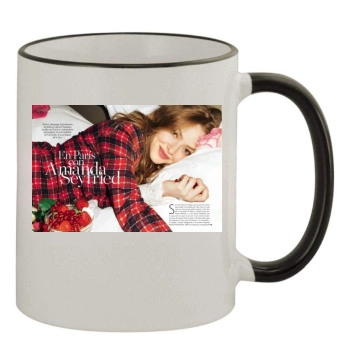 Amanda Seyfried 11oz Colored Rim & Handle Mug