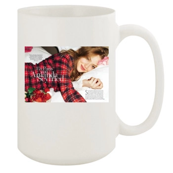 Amanda Seyfried 15oz White Mug