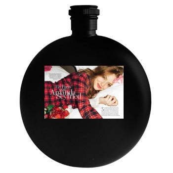 Amanda Seyfried Round Flask