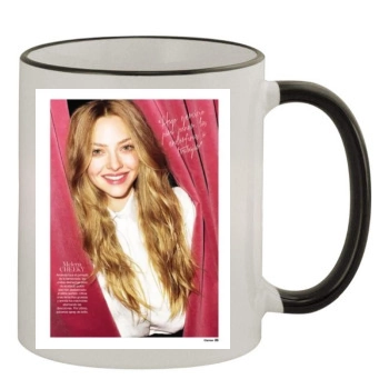 Amanda Seyfried 11oz Colored Rim & Handle Mug