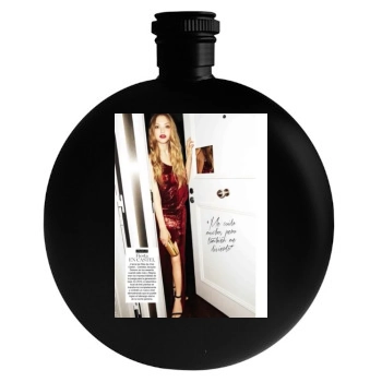 Amanda Seyfried Round Flask