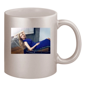 Amanda Seyfried 11oz Metallic Silver Mug