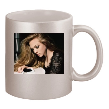 Amanda Seyfried 11oz Metallic Silver Mug