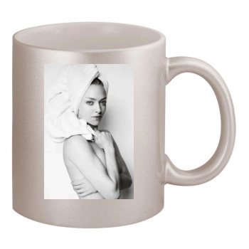 Amanda Seyfried 11oz Metallic Silver Mug