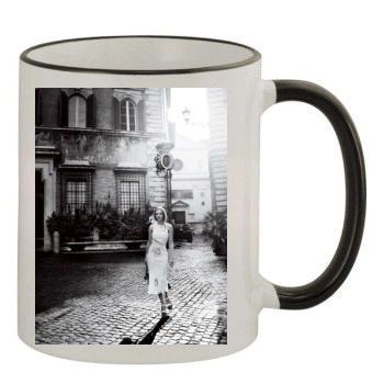 Amanda Seyfried 11oz Colored Rim & Handle Mug