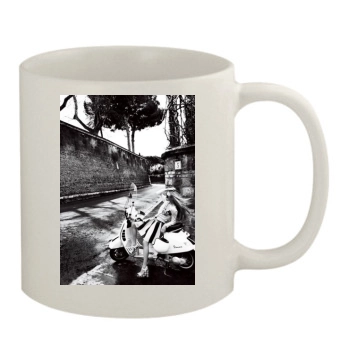 Amanda Seyfried 11oz White Mug