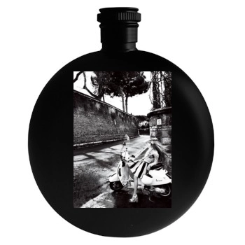 Amanda Seyfried Round Flask